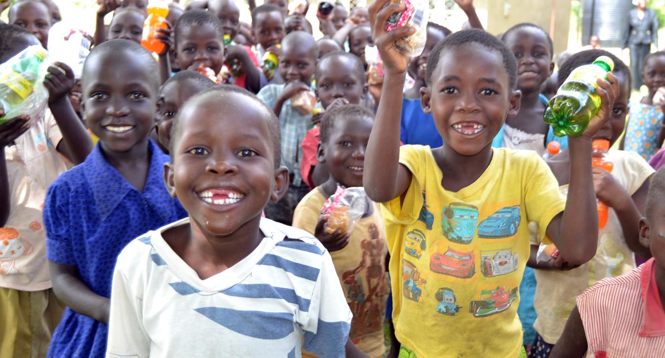 Enrolled children during child day celebrations